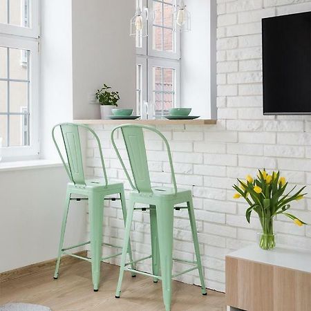 Apartament Mietowy | Chill And The City Apartments Gdańsk Eksteriør billede
